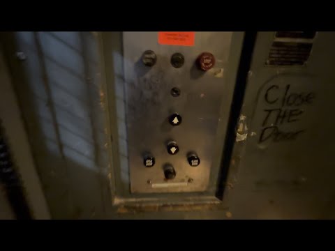 1969 OTIS Black Button Hydraulic Freight Elevator @ Rosedale Center - Roseville, MN 