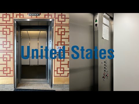 United States Square Button Hydraulic Elevator - 1001 Broadway - Millbrae, CA