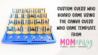 How to Make a Custom Guess Who Using this FREE Guess Who Game Template