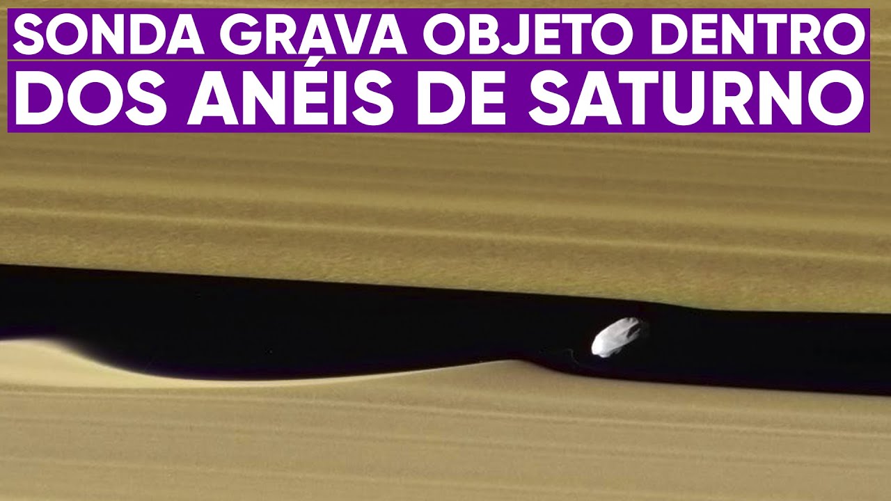 Objeto está distorcendo os anéis de Saturno