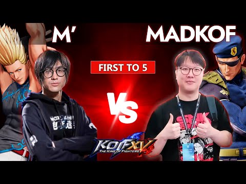 KOF XV  M' vs MADKOF - First to 5 #kofxv