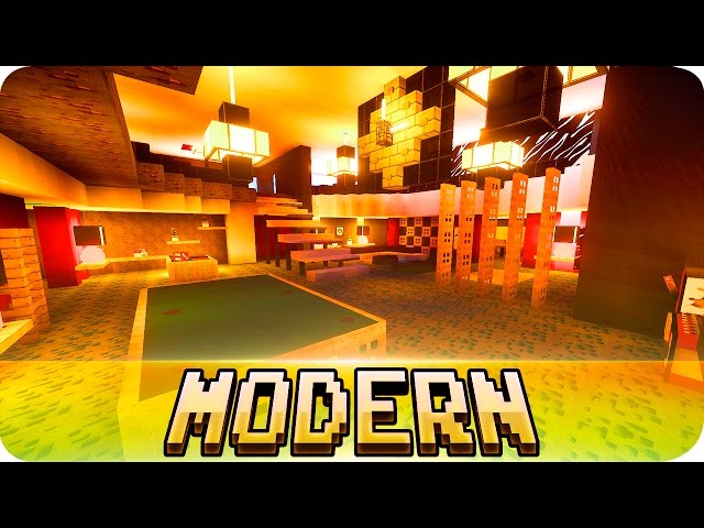 MODERN HOUSE 9 Minecraft Map