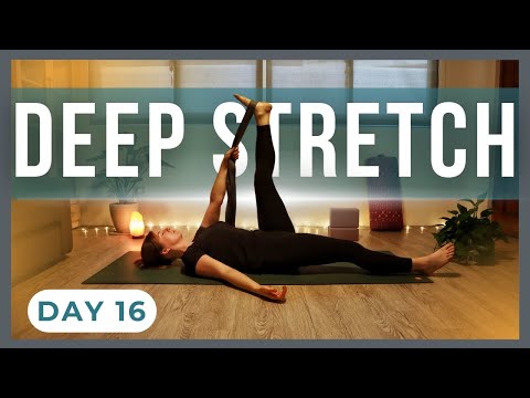 30 Minute Yin Yoga Bedtime Deep Stretch | Bedtime Yin Yoga Challenge Day 16