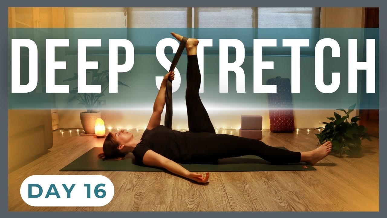 30 Minute Yin Yoga Bedtime Deep Stretch — Yin Yoga class, 39 minutes