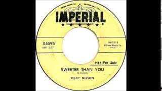 Just A Little Too Much /  Sweeter Than You - Ricky Nelson 1959 Imperial 5595