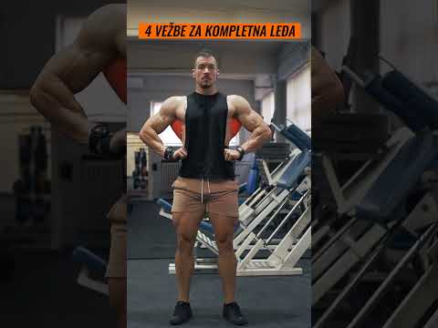 4 VEŽBE ZA KOMPLETNA LEĐA #fitness #gymlife #gym #bodybuilding