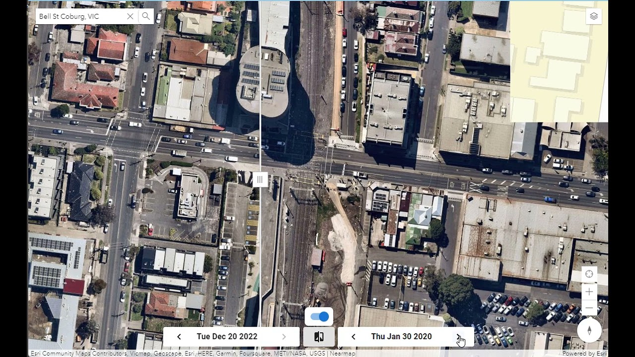 Nearmap in ArcGIS Javascript Sample