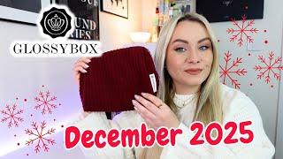 SNEAK PEEK 👀 GLOSSYBOX DECEMBER 2025 UNBOXING & DISCOUNT CODE 🌟 | MISS BOUX