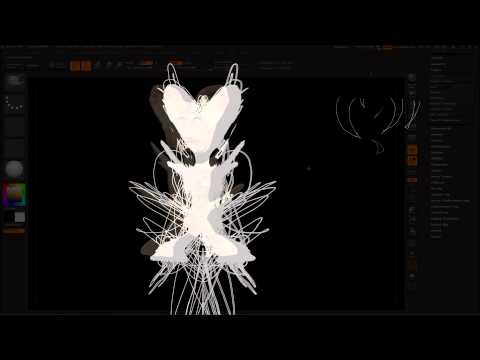 Zbrush4R5 Silhouette Creature
