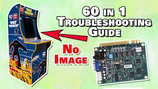 60-in-1 Arcade Conversion Fail! No Screen Image - Troubleshooting Guide