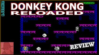 Donkey Kong Reloaded : Homebrew from 2013 - on the ZX Spectrum 48K !! with Commentary