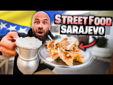 Das beste StreetFood in Sarajevo 🇧🇦 Ćevape, Burek & Klepe