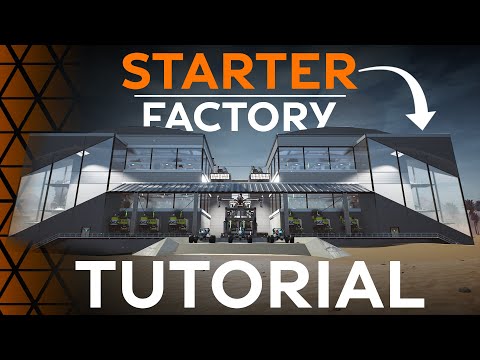 Building the BEST Starter Factory in Satisfactory Tutorial