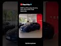 Watch BMW And Mercedes Flex Their Drifting Skills Outside A Tesla Showroom