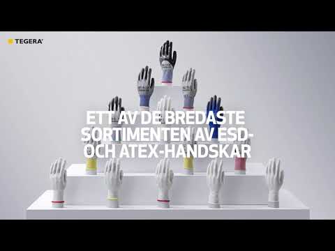 TEGERA® ESD and ATEX protective gloves (SE)