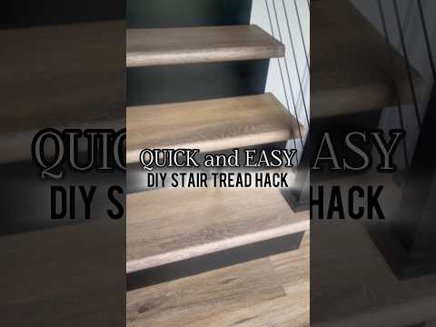DIY Stair Tread Hack! #diy