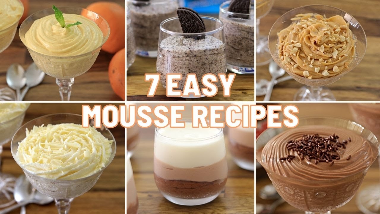 7 Easy Mousse Recipes The Cooking Foodie