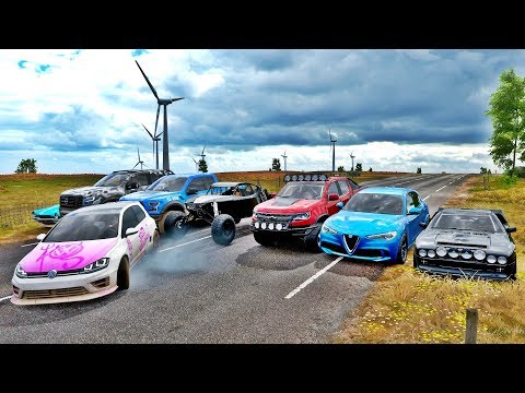 MINHA NAMORADA NO ARREMESSO DA MORTE DE GOLF - FORZA HORIZON 4 - GAMEPLAY