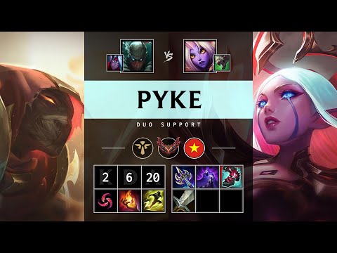 Pyke Support vs Soraka - VN Grandmaster Patch 25.13