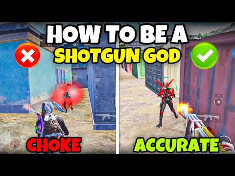 STOP USING SHOTGUNS LIKE NOOBS! HOW TO MASTER SHOTGUNS IN CLOSE-RANGE IN BGMI.