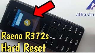 Raeno R372s Keypad phone password, pin unlock without flashing data loss