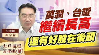 萬潤、台耀繼續長高 還有好股在後頭 (圖)