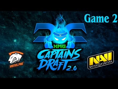 Virtus.Pro vs Na'Vi #2 (bo2) | XMG Captains Draft 2.0 (22.11.2014) Dota 2
