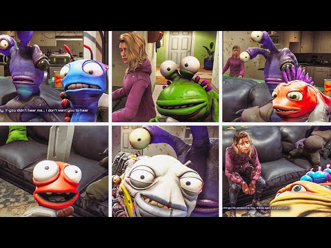 High On Life - All Weapons Meeting Lizzie and Gene For The First Time