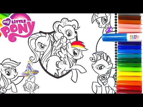 Marcador o Rotulador Mágico de My Little Pony en Español de Magic Ink MLP Magic Marker Video