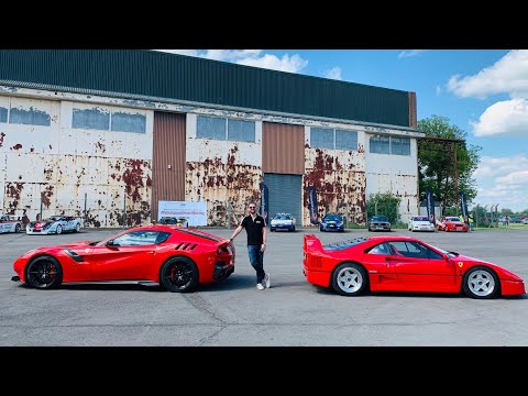 Meeting Supercar Heroes In My Ferrari F12 TDF!