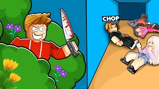 ROBLOX CHOP AND FROSTY PLAY MURDER TIME CHALLENGE
