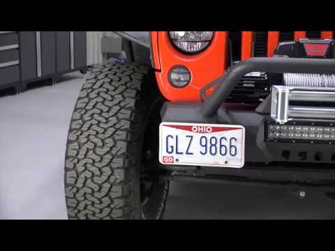 FB80706 Shackle Mounted License Plate Bracket Installation Guide
