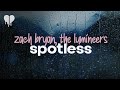 zach bryan - spotless (feat. the lumineers) (lyrics)
