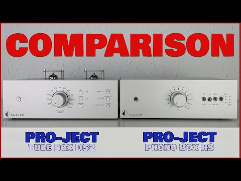 Phono Preamp Comparison - Pro-Ject Phono Box RS vs Pro-Ject Tube Box DS2 - Blind Test - Vinyl