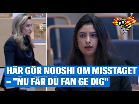 Här ledsnar Ebba – efter Nooshis dubbelmiss