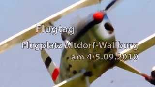 preview picture of video 'Flugtag 2010 Flugplatz Altdorf-Wallburg (Ettenheim)'