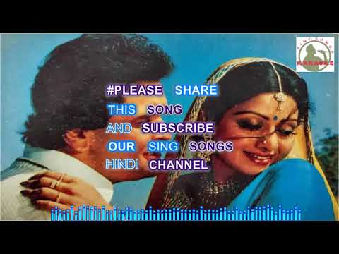 Tune Bechain Itana Zyada Hindi karaoke for Male singers with  lyrics