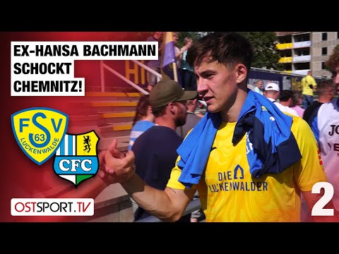Ex-HANSA Bachmann schockt den CFC: Luckenwalde - Chemnitzer FC | Regionalliga Nordost