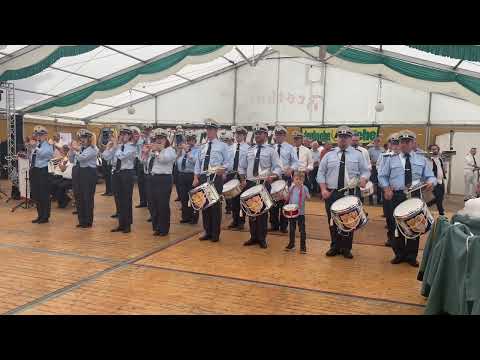 Königgrätzer Marsch, Schützenfest Neuenhausen 2023, Tambourcorps "Sandhasen" Neuenhausen