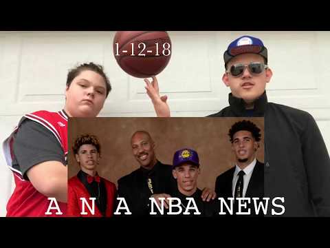 A N A NBA NEWS LAVAR BALL GETS BACKLASH FROM NBA COACHES, GELO AND MELO DEBUT IN LITHUANIA