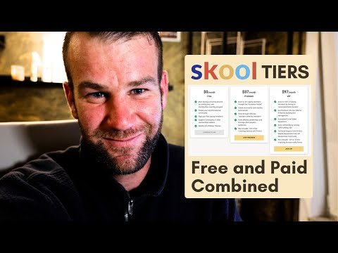 Grow a free Skool Community with paid membership tiers