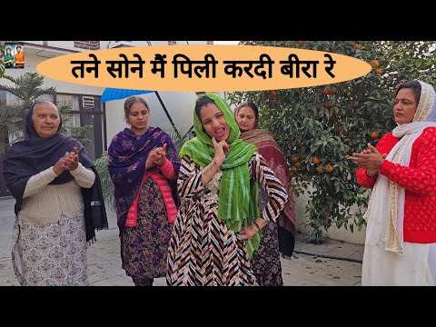 मैं तो कर 16 सिंगार बेबे हे पानी की टोकणी लें गई || पाछे ते बीरा आगया बेबे हे GURPREET KAUR KE GEET