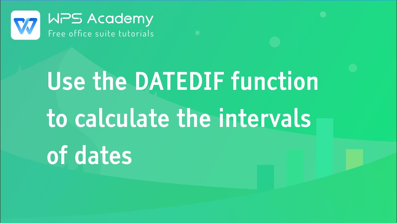 DATEDIF video thumbnail