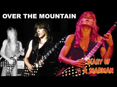 Learn OVER THE MOUNTAIN dual guitar solo lesson ~ Diary of a Madman Album ~ Randy Rhoads Complete 04