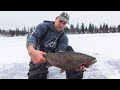 Video Thumbnail for Playing hookie from work for first ice