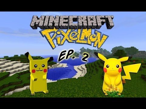 Minecraft: Pixelmon Episode 2 - MY HOMEDOG SPEAROW!