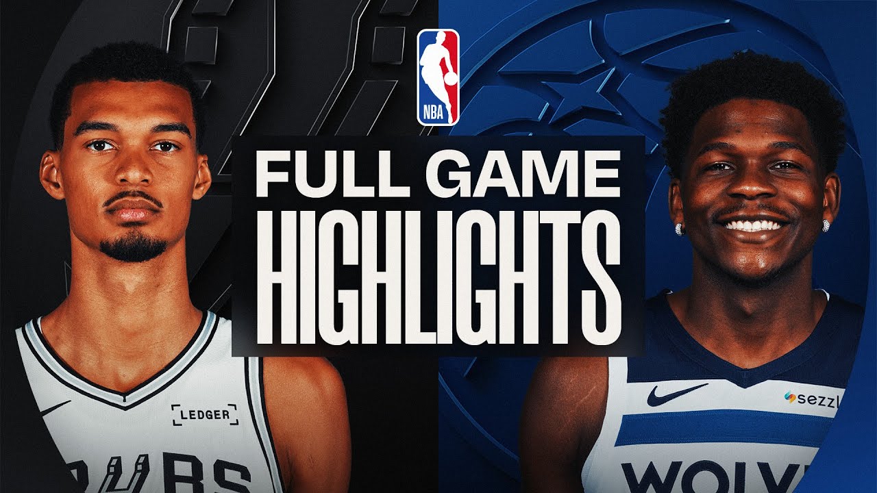 SPURS at TIMBERWOLVES | FULL GAME HIGHLIGHTS | January 11, 2026