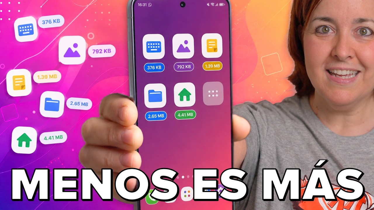 5 APPS Android que PESAN POCO (y merecen MUCHO la pena)