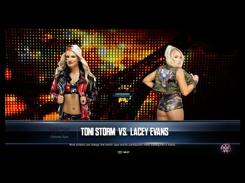 WWE 2K23: Toni Storm vs Lacey Evans