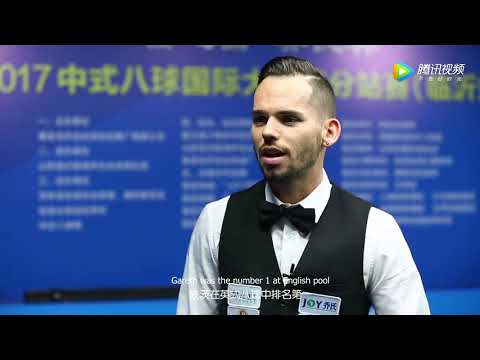 Clint I'Anson - Interview - World Chinese 8 Ball Masters Tour 2017-2018 Stop 1 Linyi
